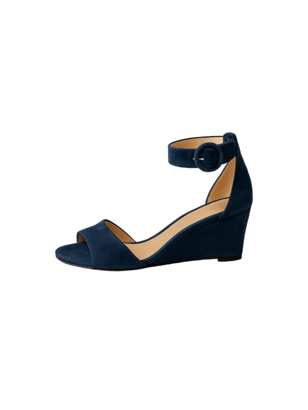 J. Crew Laila Suede Wedge Sandal Size 8 NWOT